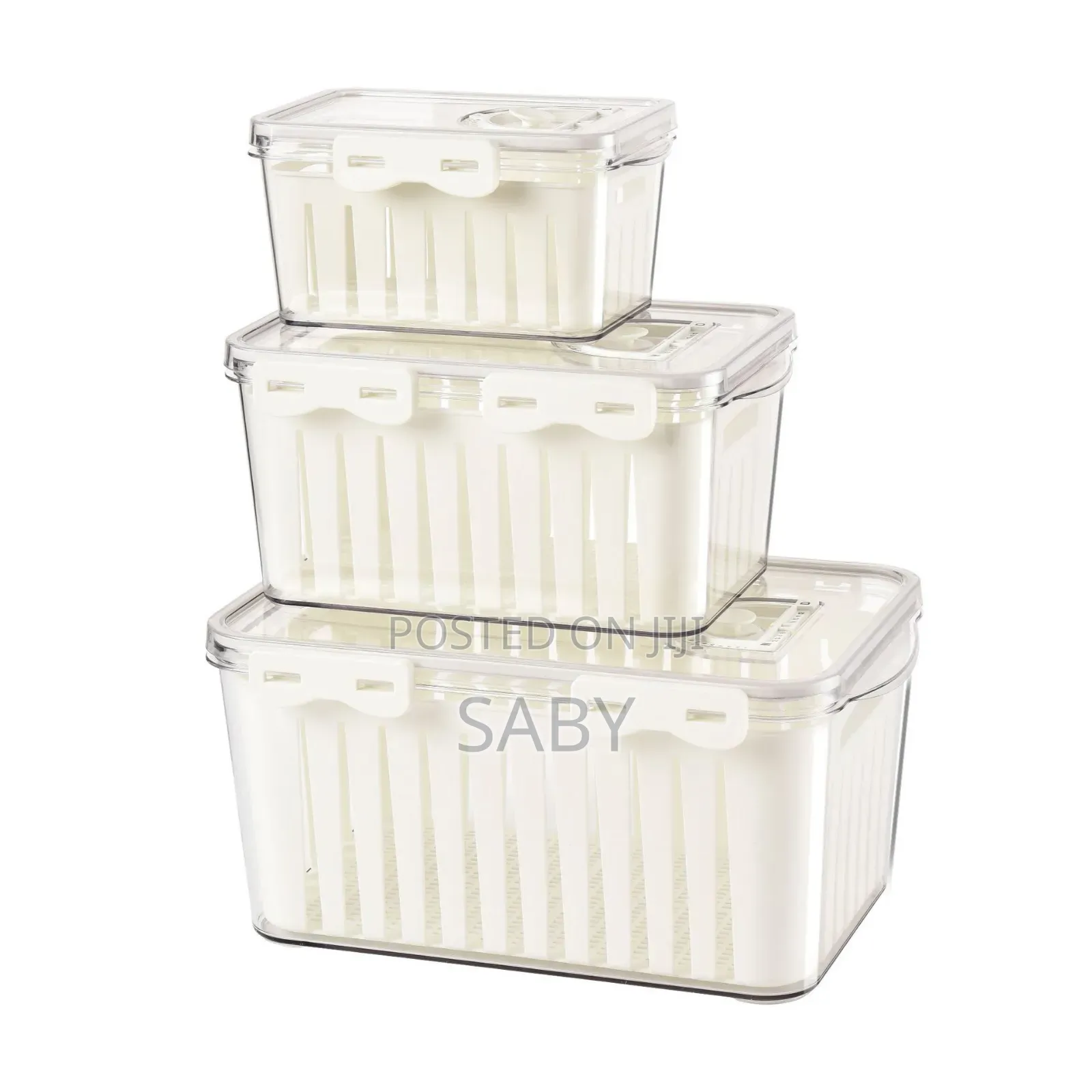 4pcs Acrylic Containers