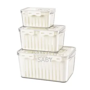 4pcs Acrylic Containers