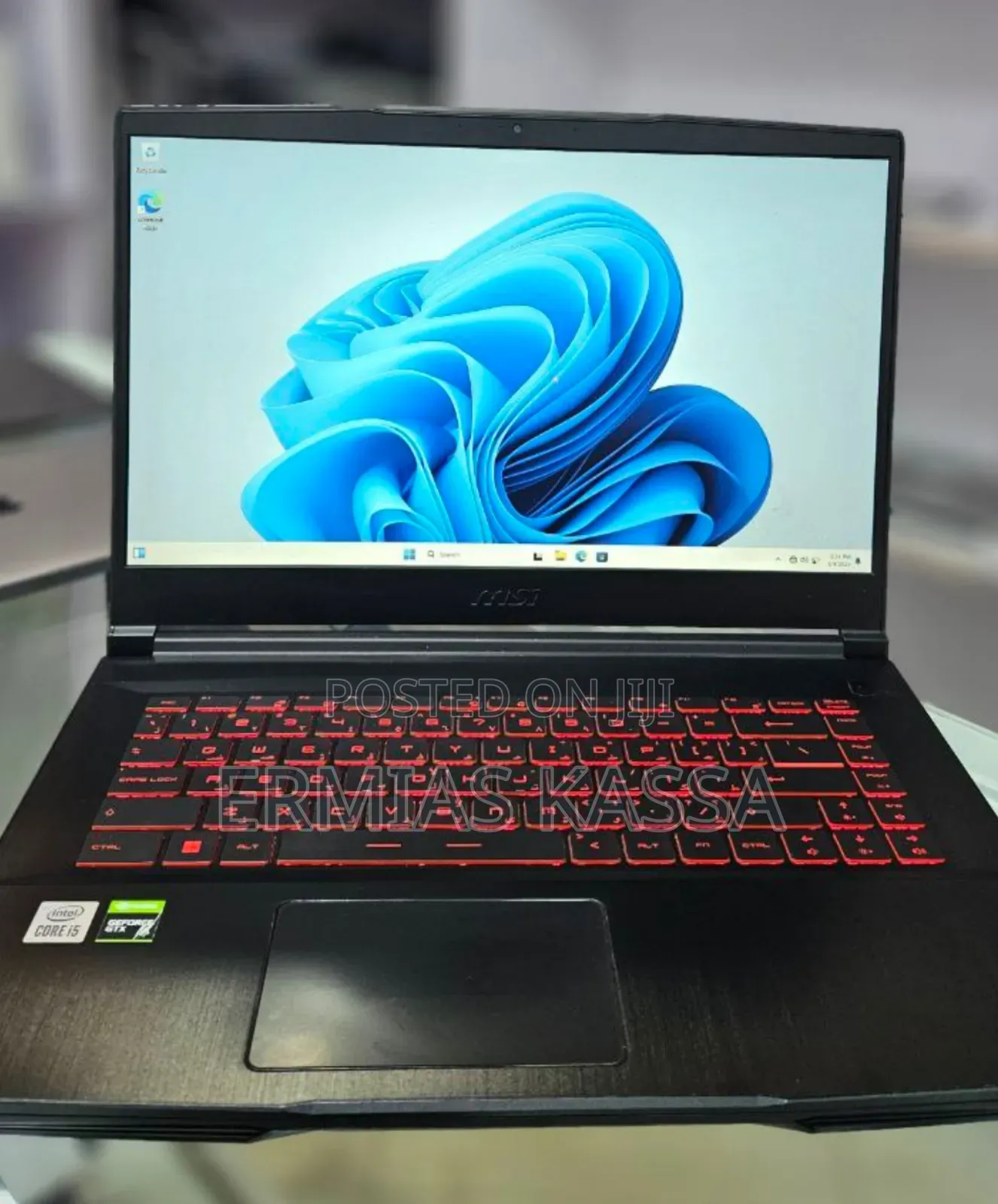 New Laptop MSI GF63 16GB Intel Core I5 SSD 512GB