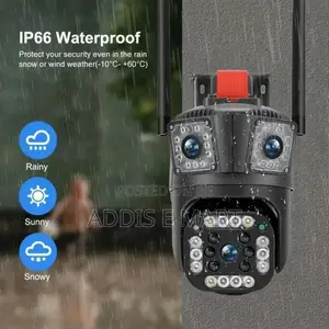 Smart Net Double Lens Outdoor Security Camera