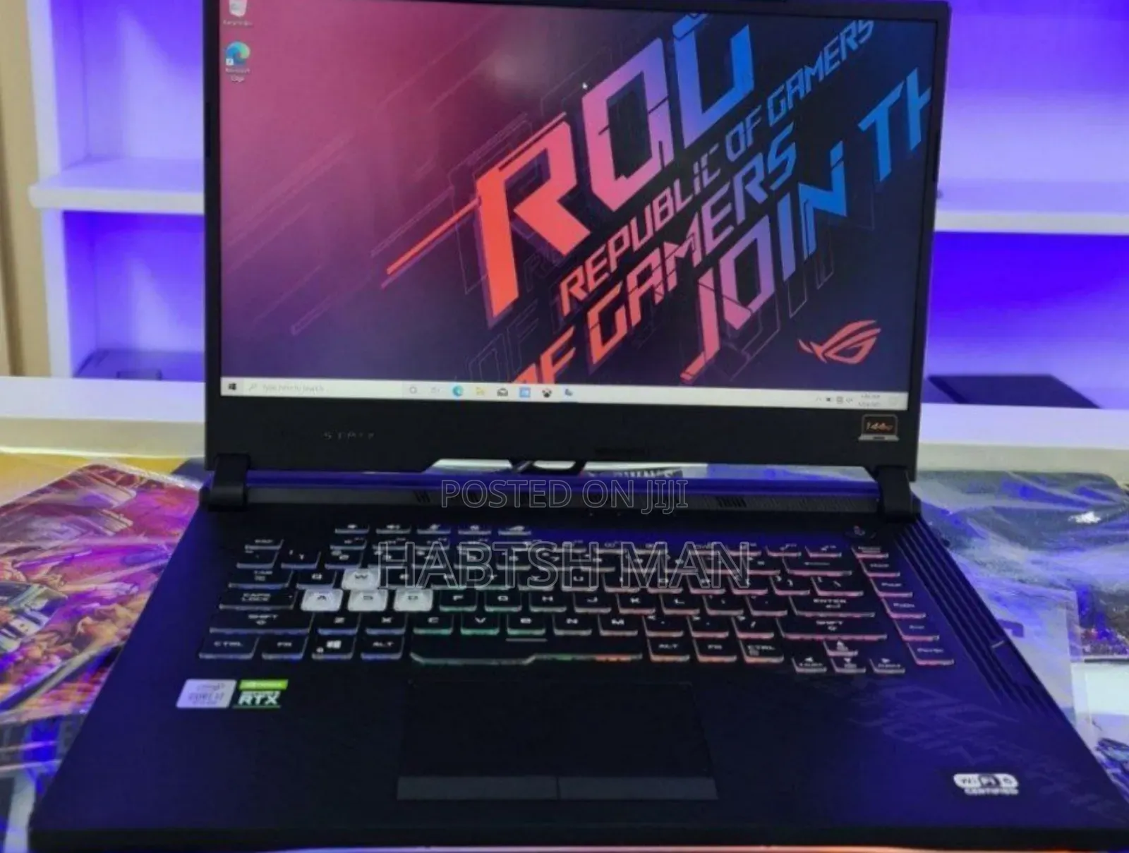 New Laptop Asus ROG Strix G15 16GB Intel Core I7 SSD 512GB