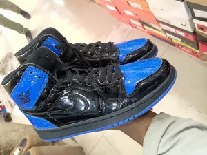 Air Jordan 1 Blue Black High Quality Shoes for You