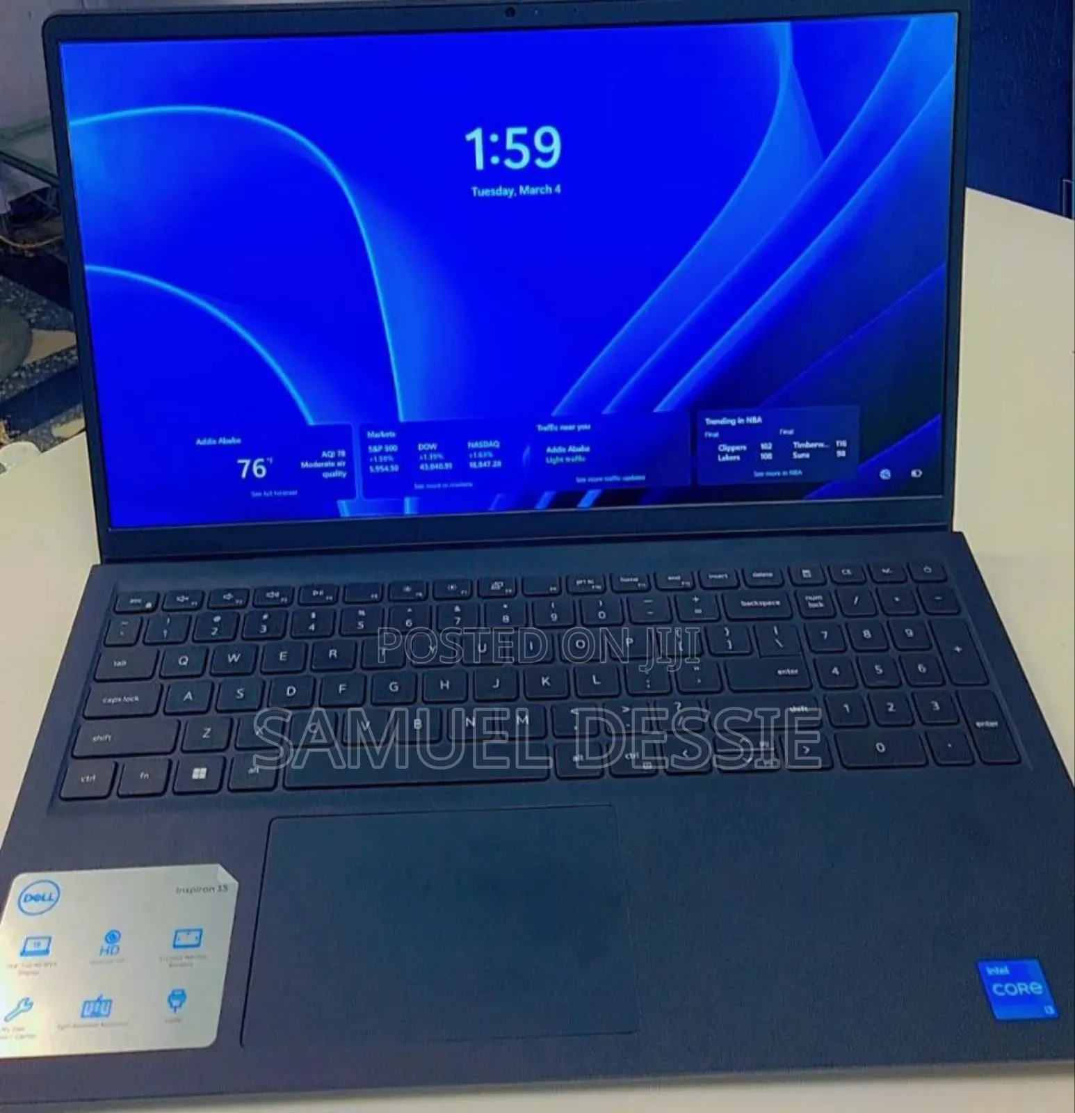 New Laptop Dell Inspiron 15 8GB Intel Core I3 SSD 512GB