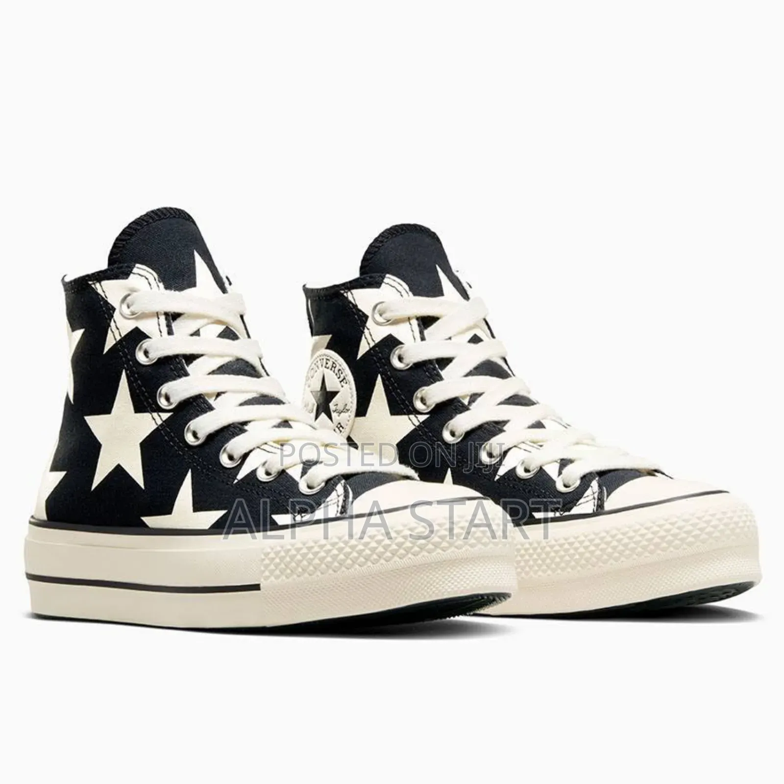 Convers Chuck Taylor All Star Lift Platform Large Stars High