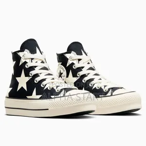 Convers Chuck Taylor All Star Lift Platform Large Stars High