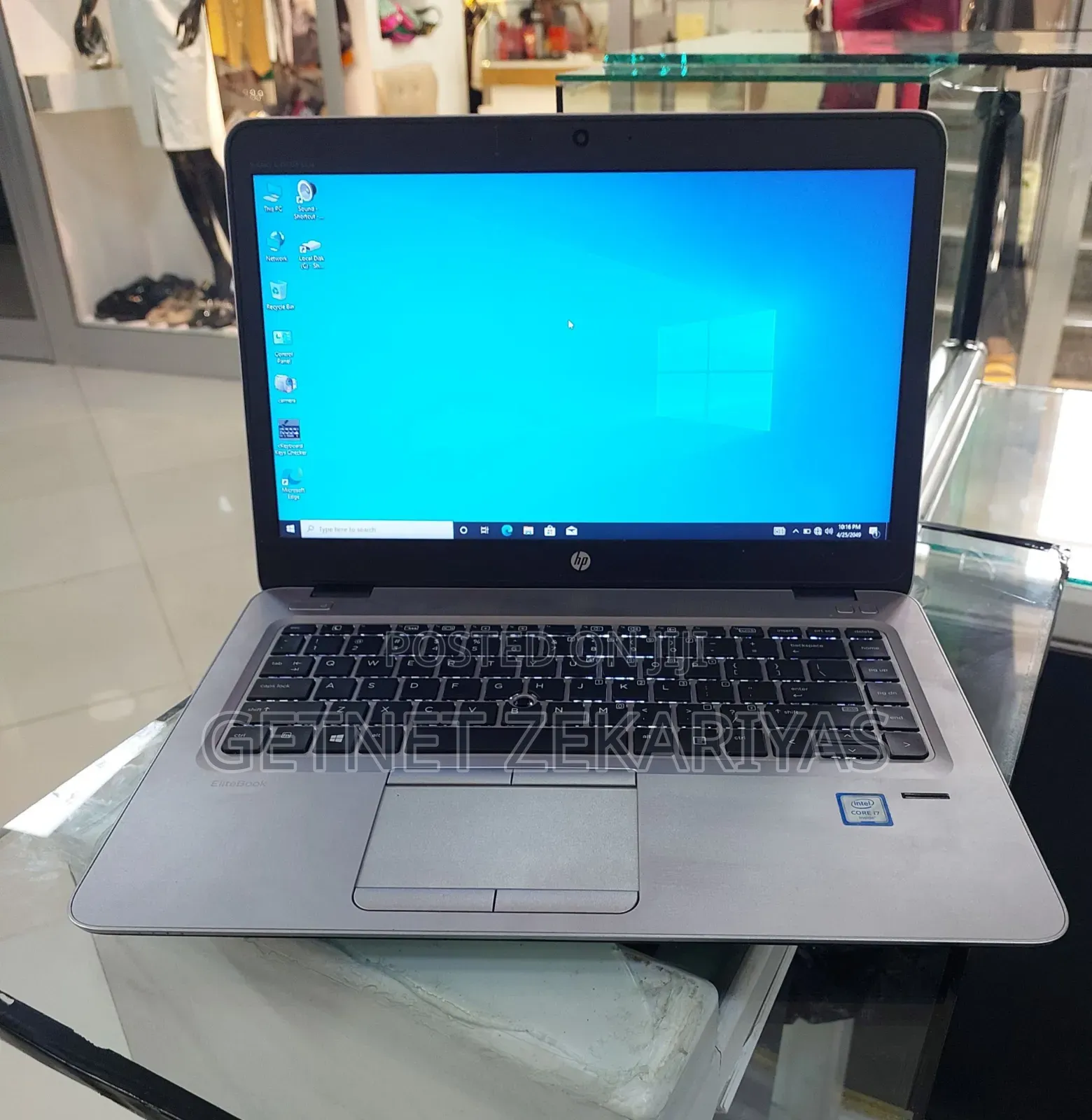 New Laptop HP EliteBook 840 G3 8GB Intel Core I7 SSD 512GB