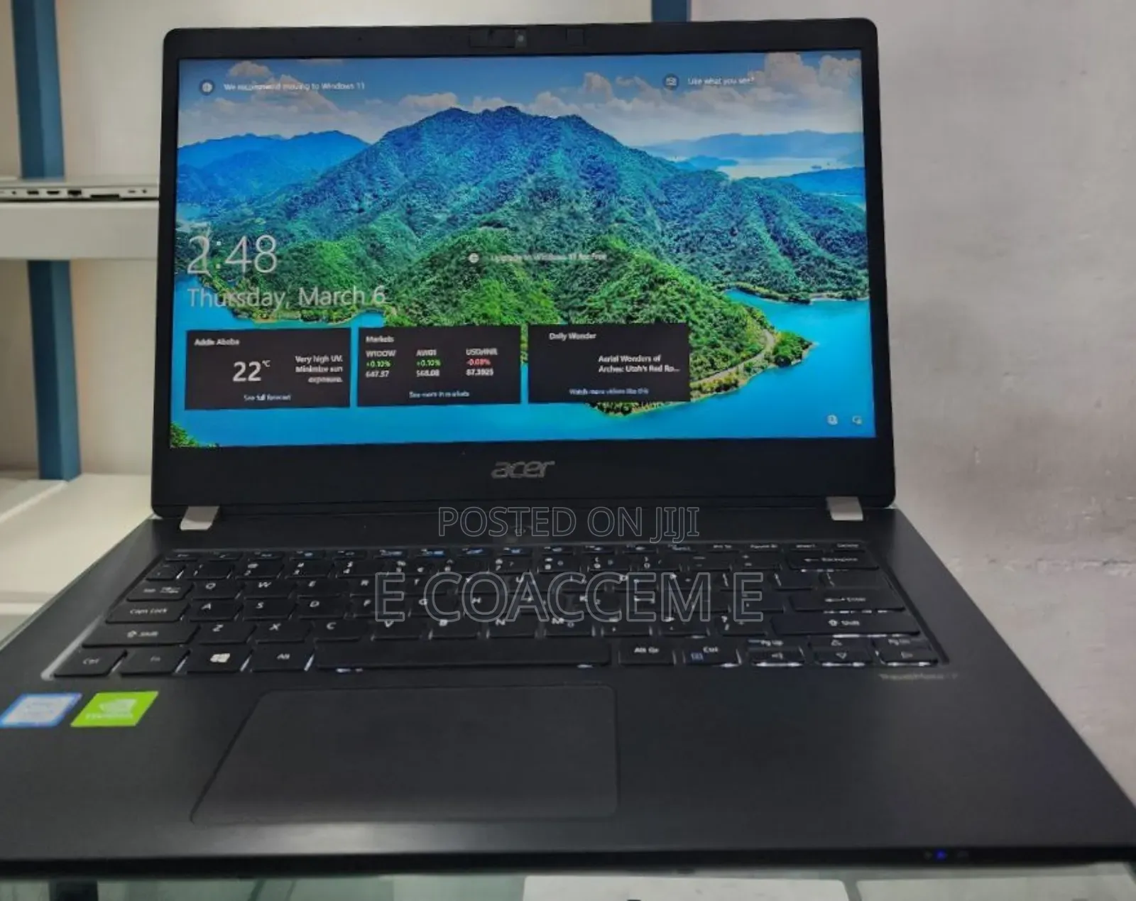 New Laptop Acer 8GB SSD 512GB