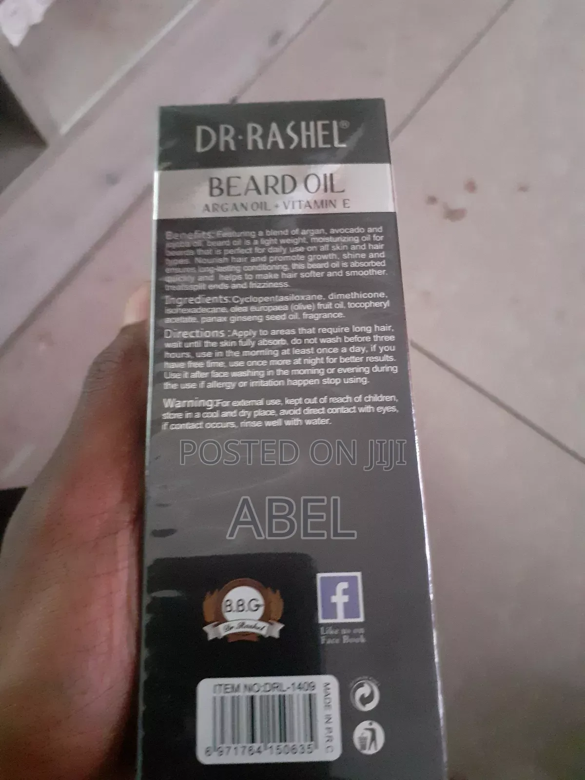 Dr Rashel Beard Oil