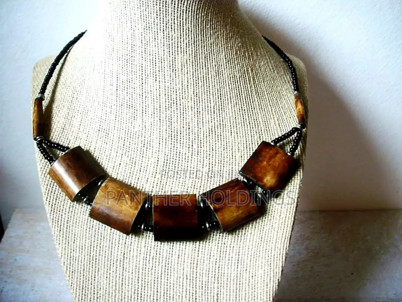 Vintage African Horn Bone Necklace