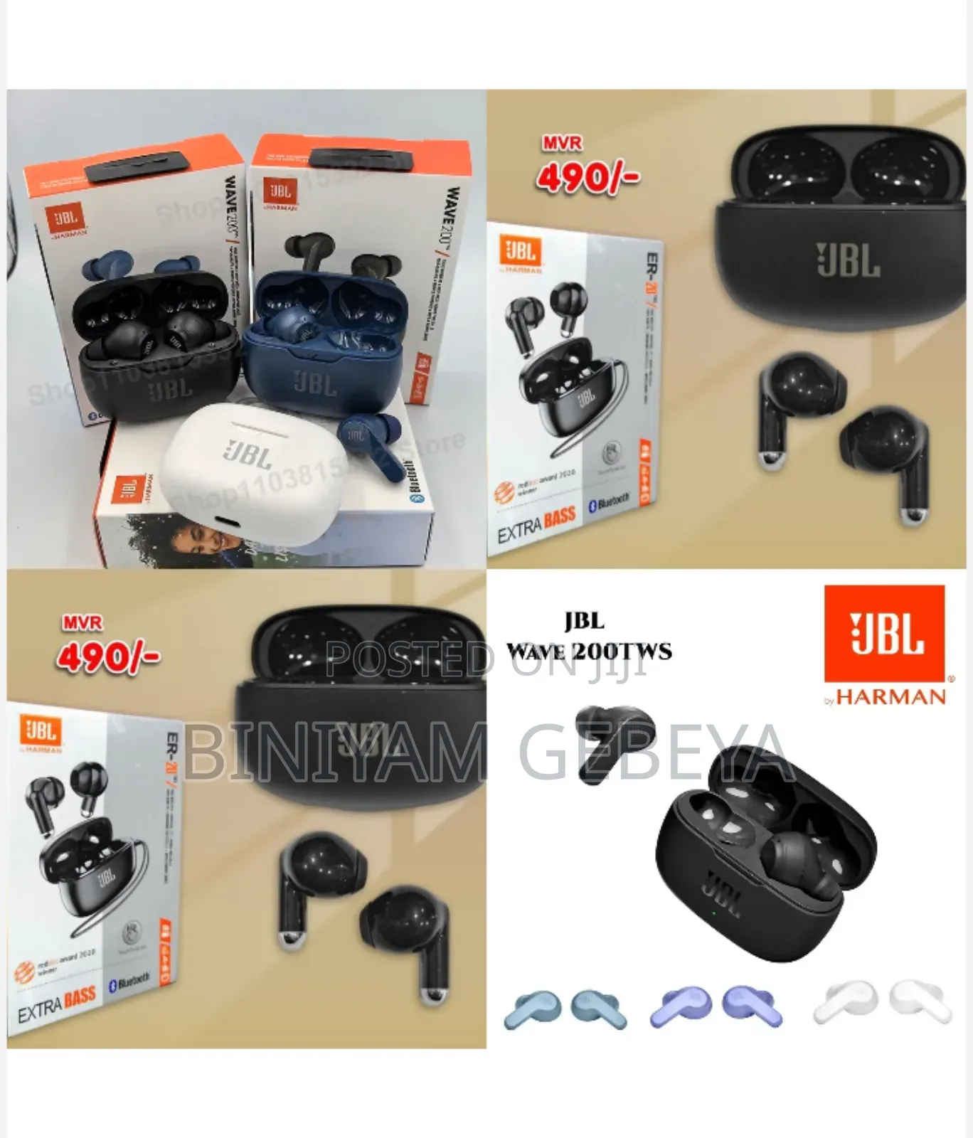 High Hi-Fi Sound Quality JBL 20 TWS Wireless Blu