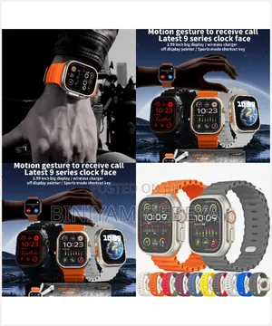 Photo - Original Brandt800 Ultra Smart Watch ፎቶ ለማንሳት ሙዚቃለማስማትየሚችል