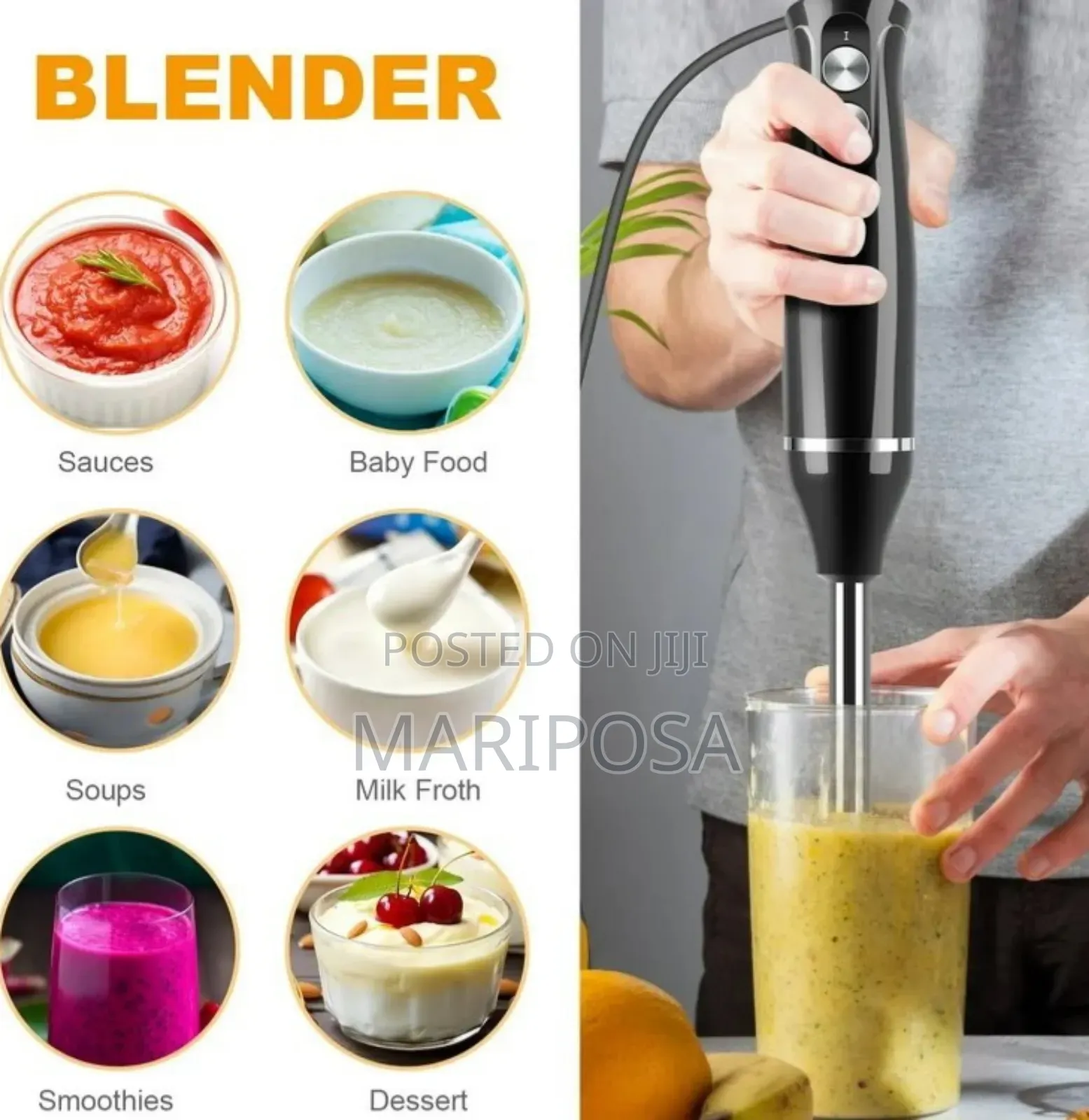 Sokany Electric Hand Blender