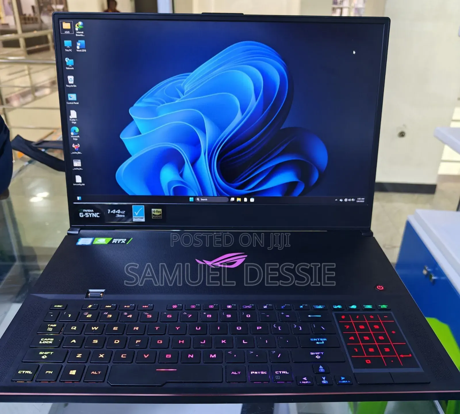 New Laptop Asus ROG Zephyrus G15 16GB Intel Core I7 SSD 1T