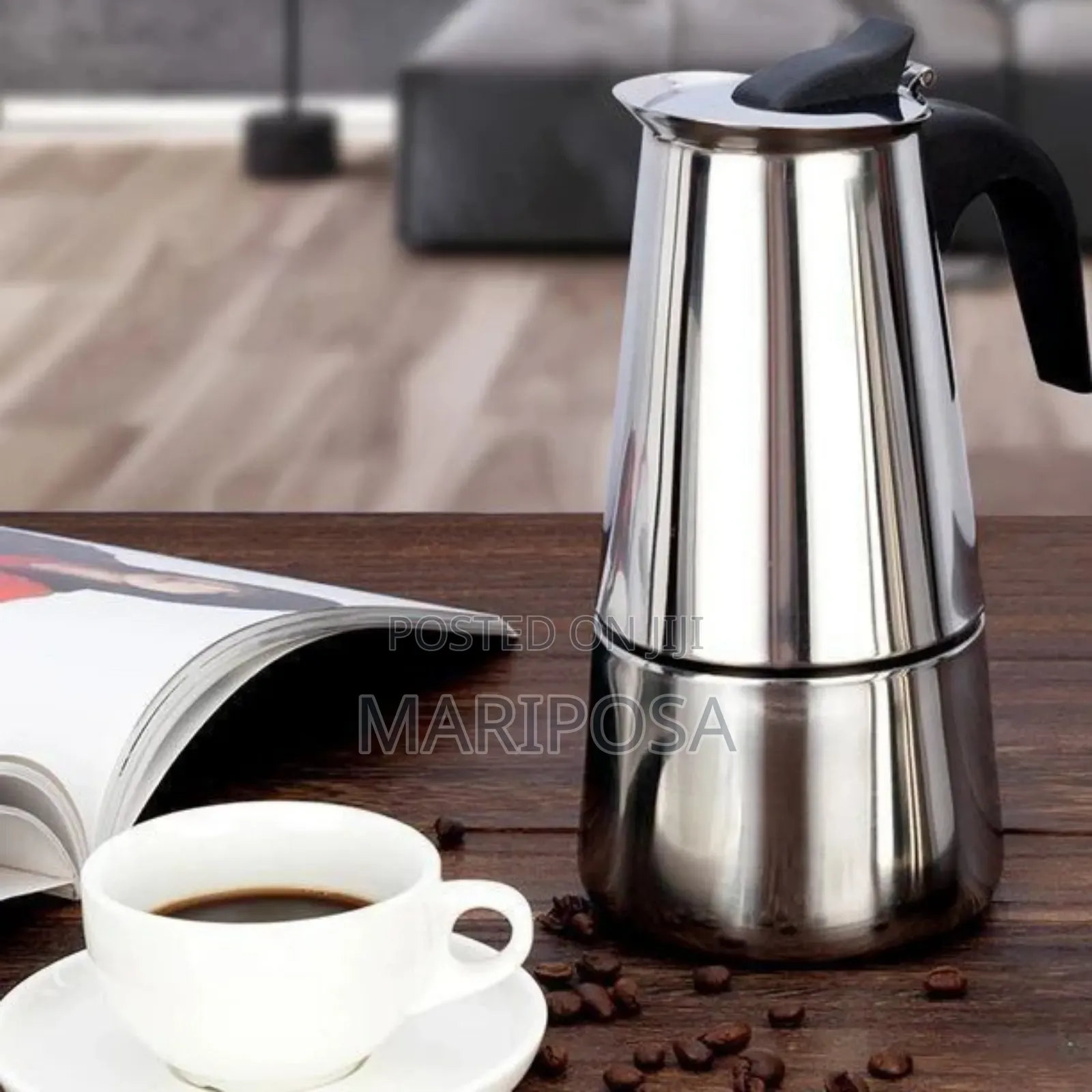 Stainless Steel Espresso Maker