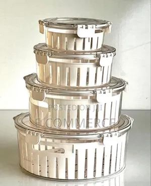 4 Set Refrigerator Storage Box