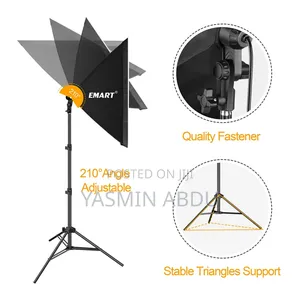 Softbox Lighting Kit With Reflector