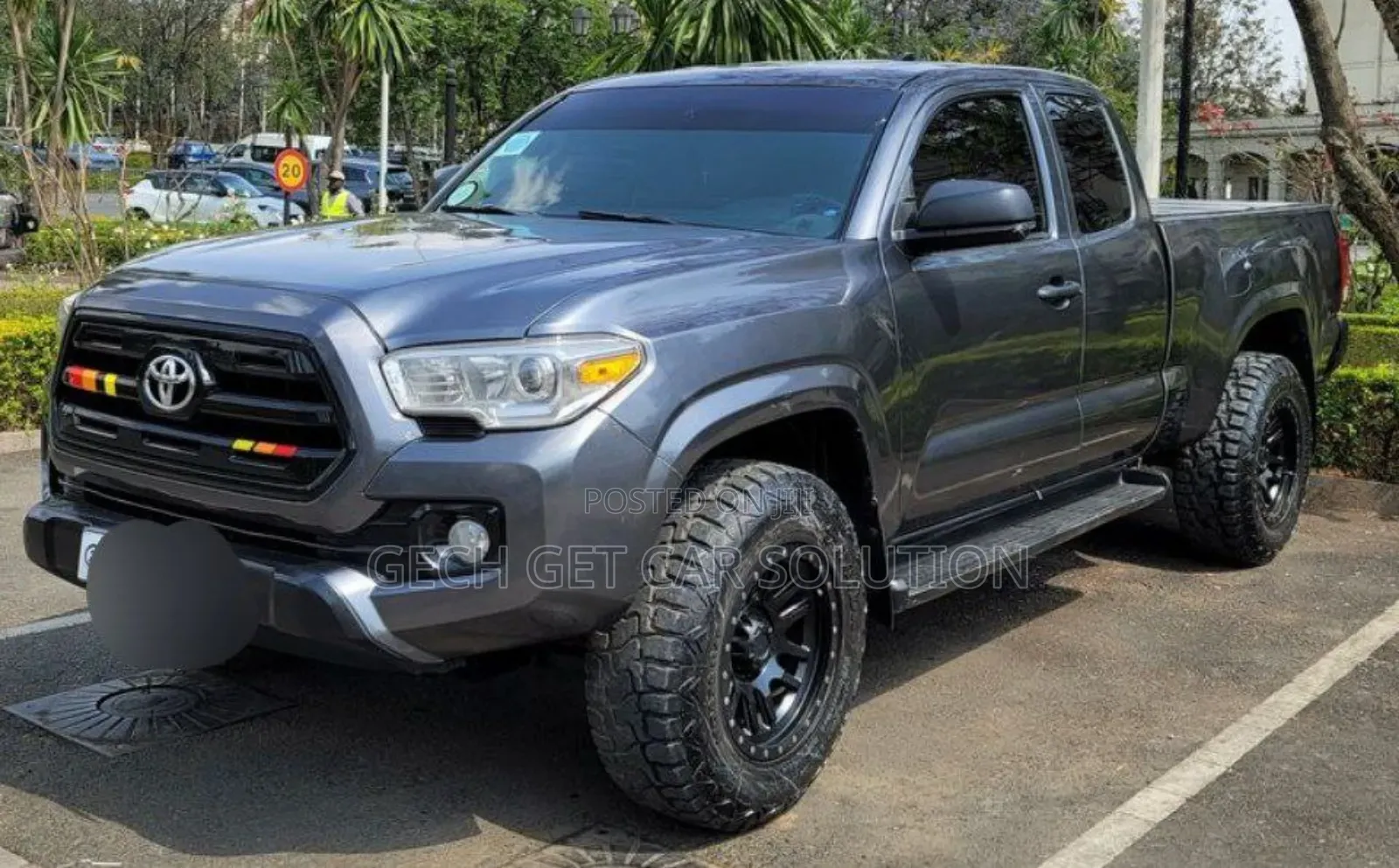Toyota Tacoma 2017 Gray