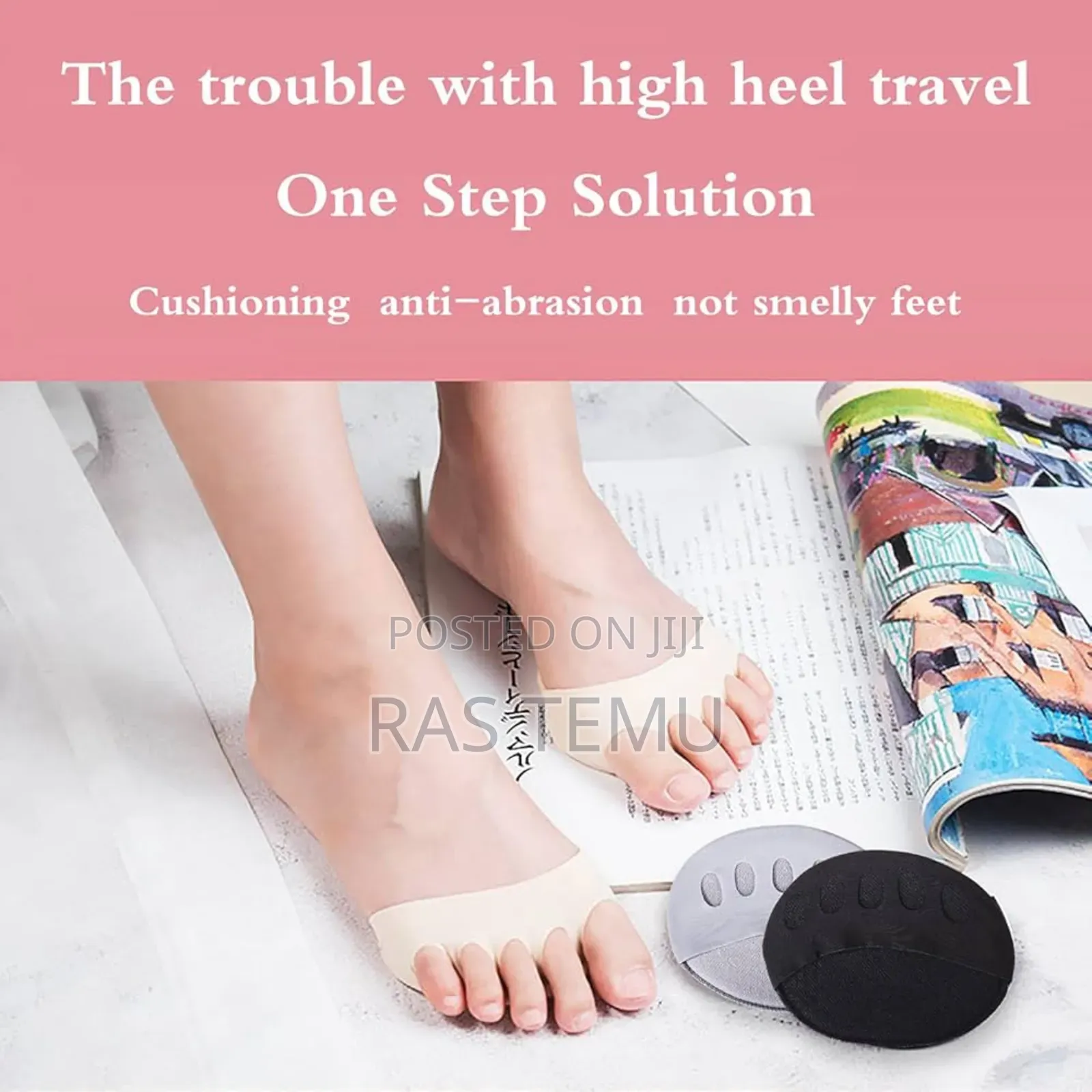 Honeycomb Fabric Forefoot Pads