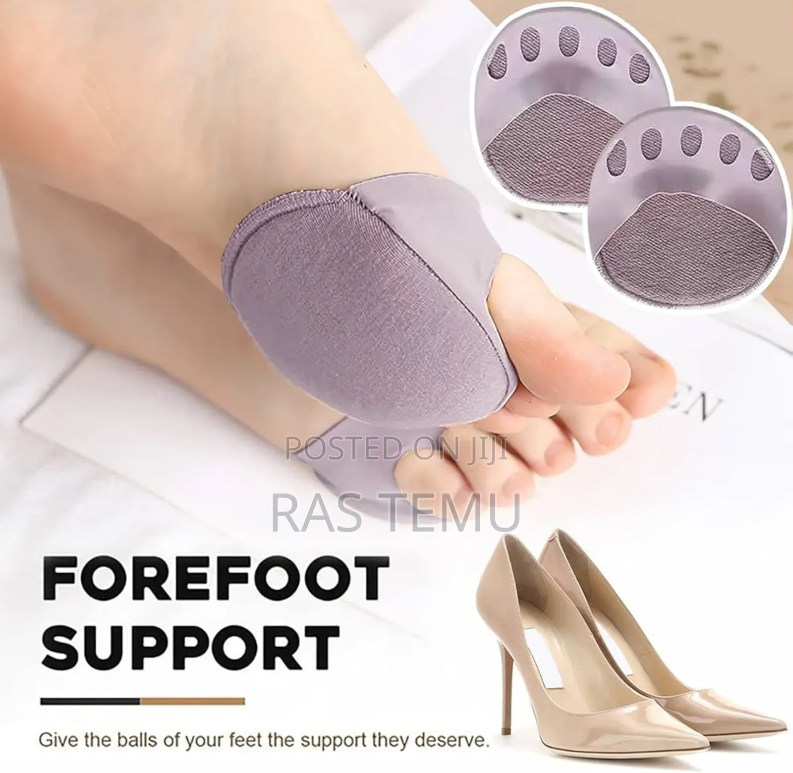 Honeycomb Fabric Forefoot Pads