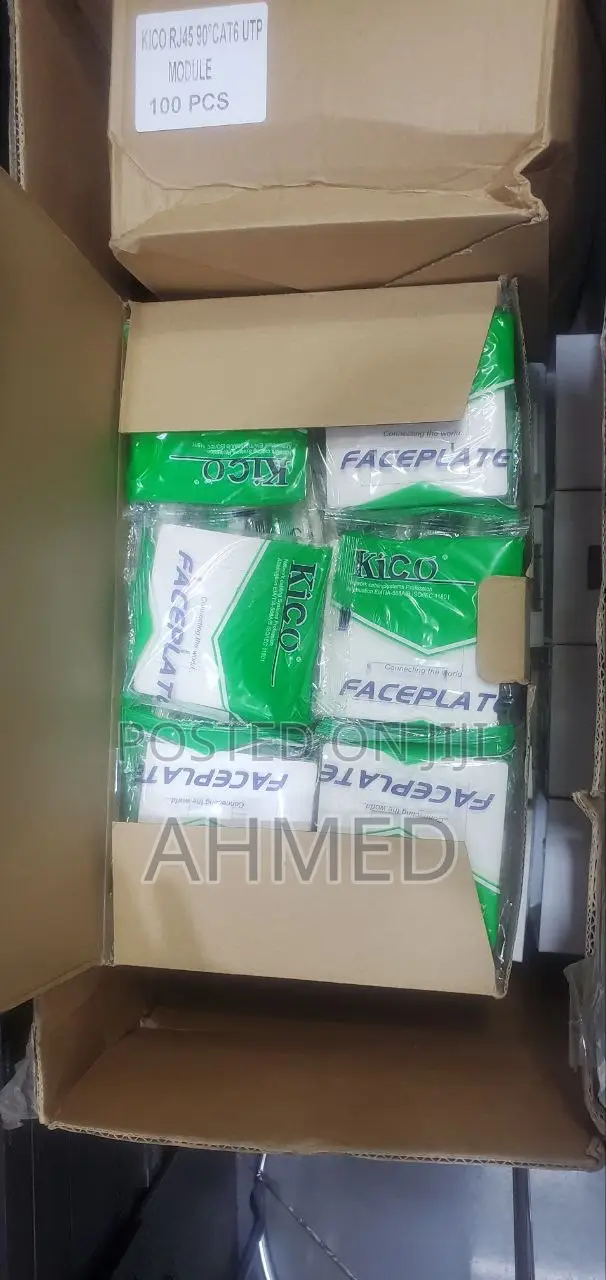 Faceplate Outlet Double Port