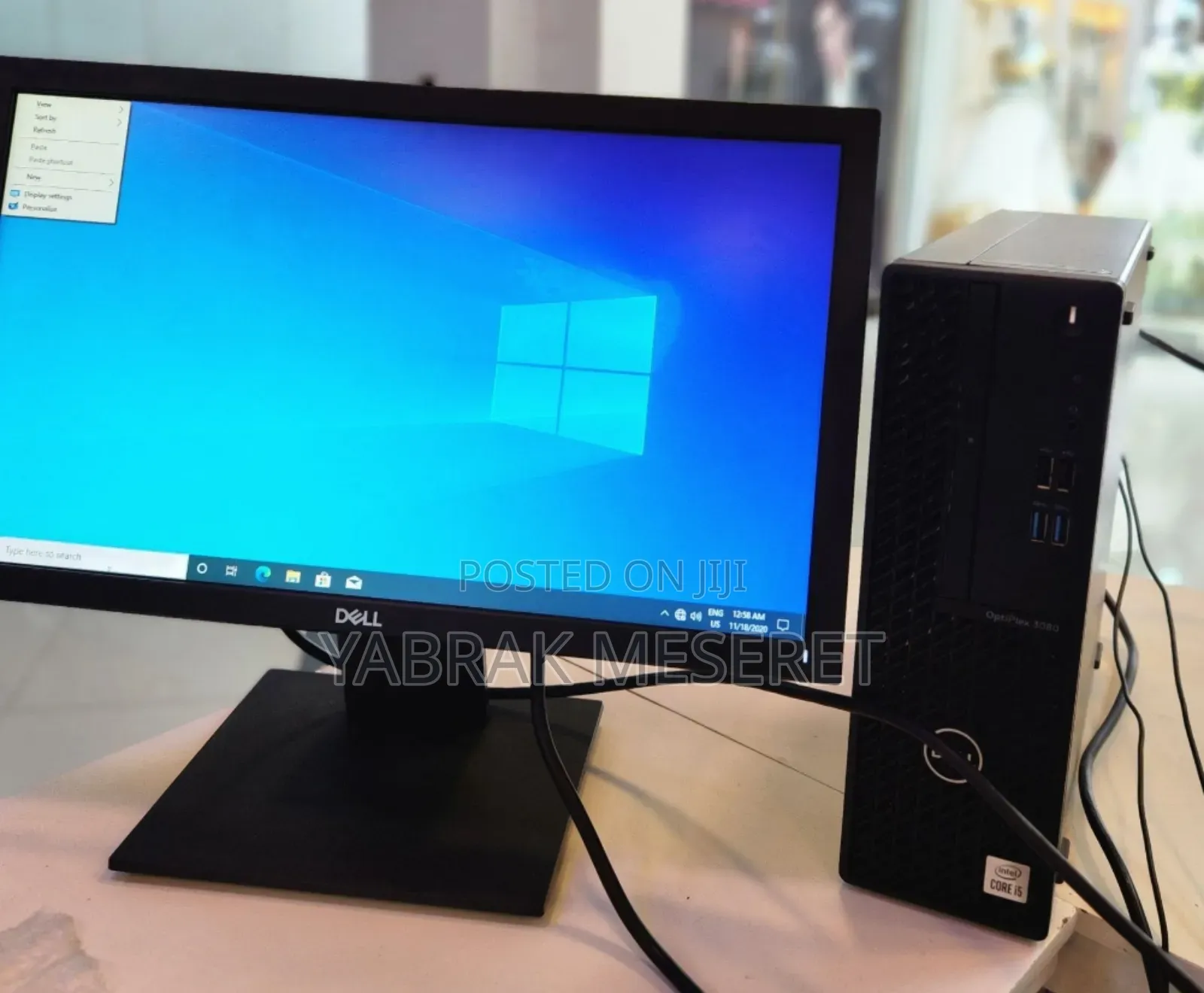 New Desktop Computer Dell OptiPlex 3080 8GB Intel Core I5 HDD 1T