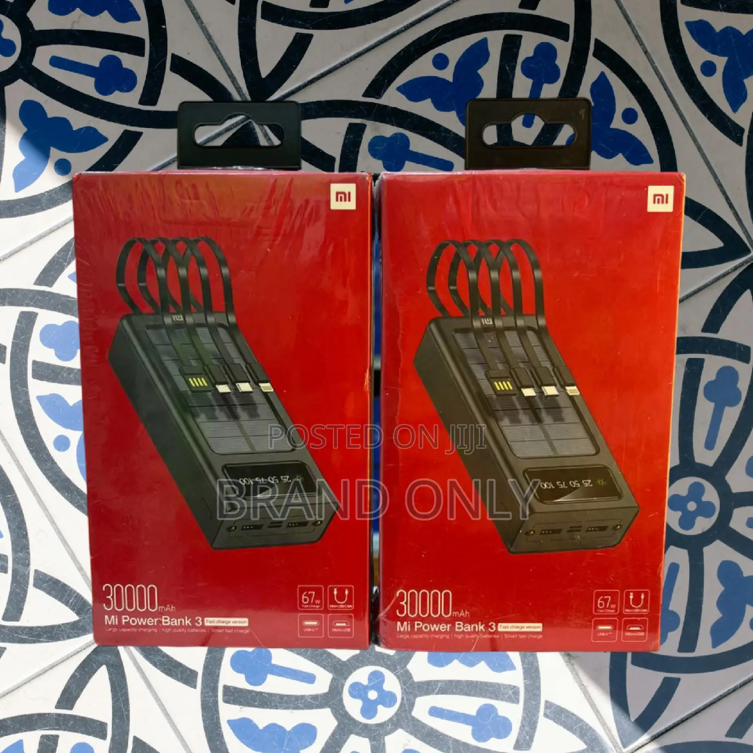 Mi Powerbank With 30000mah Triple Output Ports