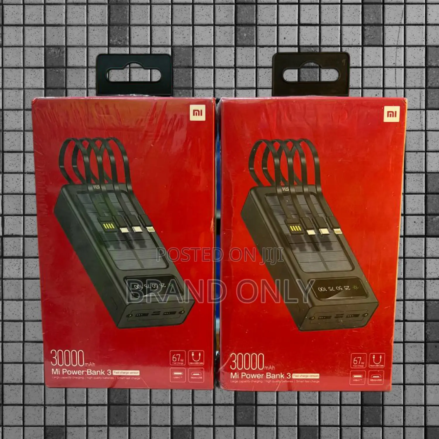 Mi Powerbank With 30000mah Compact Design Option