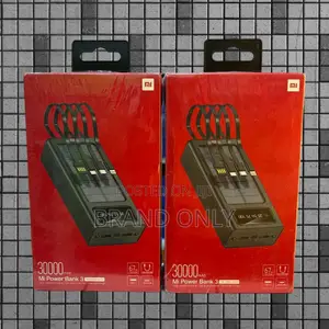 Mi Powerbank With 30000mah Compact Design Option