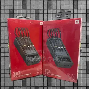 Mi Powerbank With 30000mah Compact Design Option