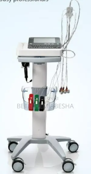 Ecg Machine With and With Out Trolley