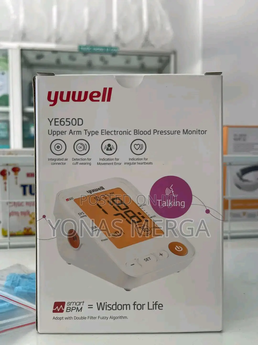 Ye650d Electronic Blood Pressure Monitor፱ㄥmeasure at Home