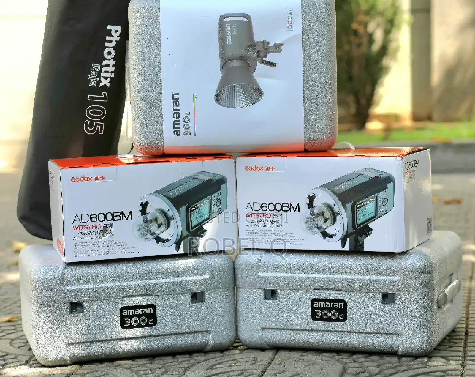 Godox Ad600bm, Amaran 300c Video Light Witstro