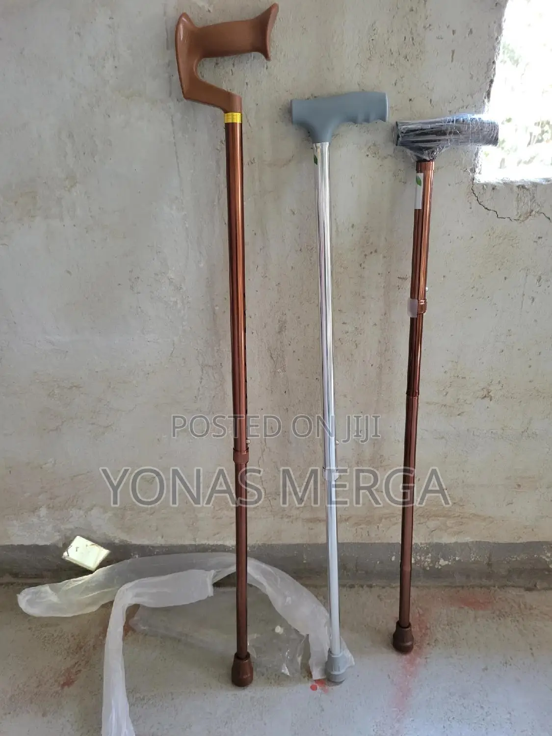 Standing Folding Cane, Collapsible Cane(01)Walking Stick