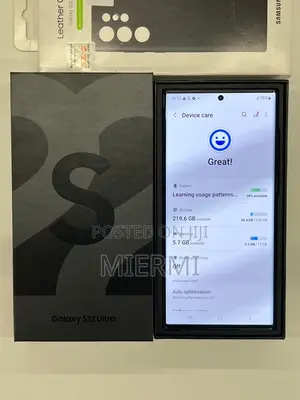 New Samsung Galaxy S22 Ultra 5G 256 GB Black