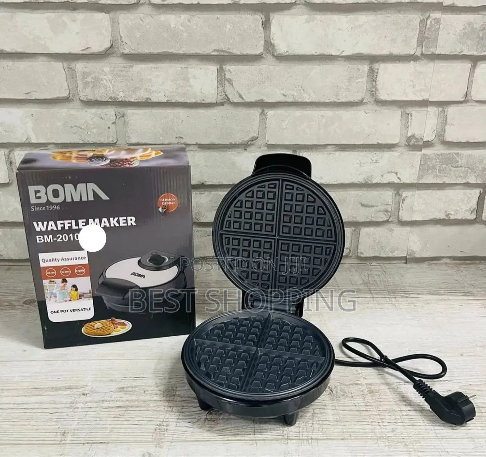 Boma Waffle Maker 1200 Watts German Design