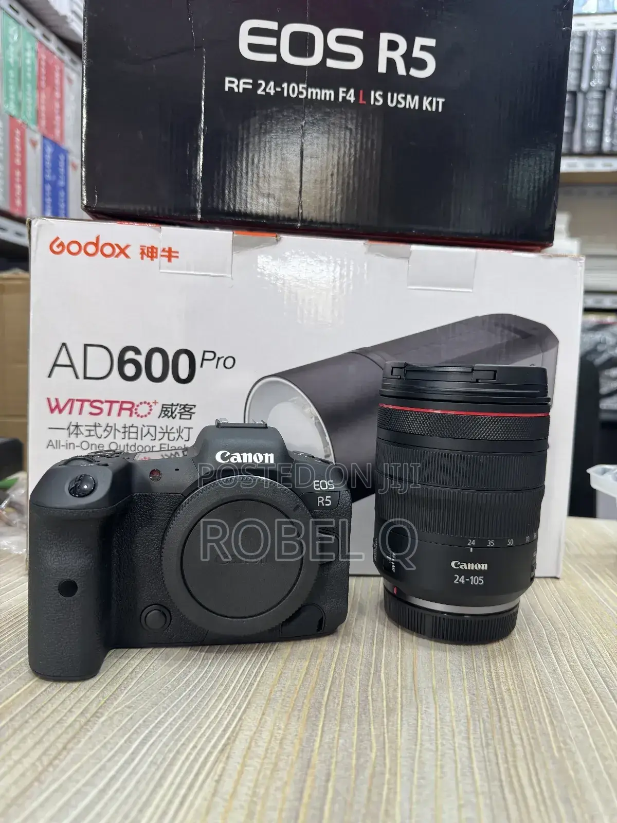 Canon R5 With Lens 24-105mm Red Ring Netherland