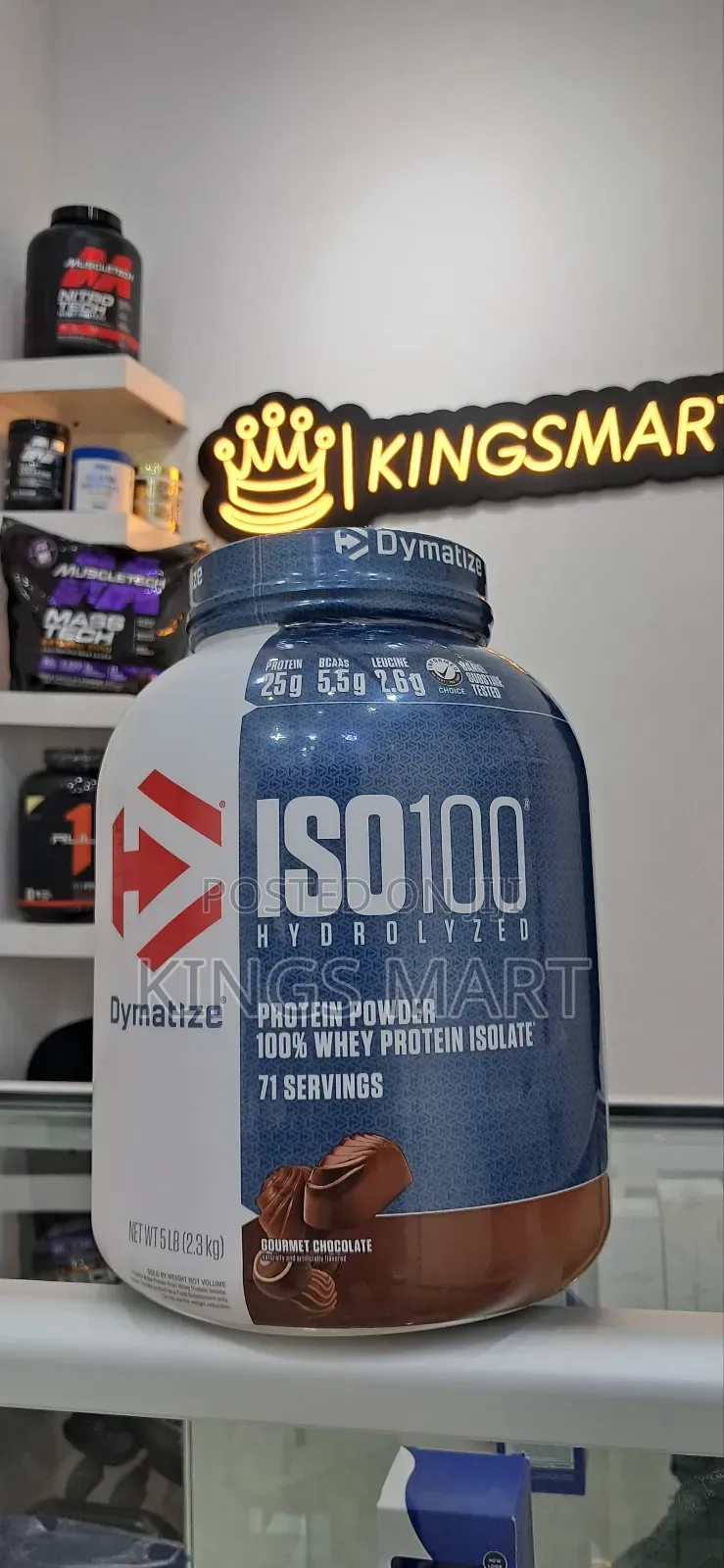 Iso 100 Hydrolyzed Protein Powder 100%Isolate