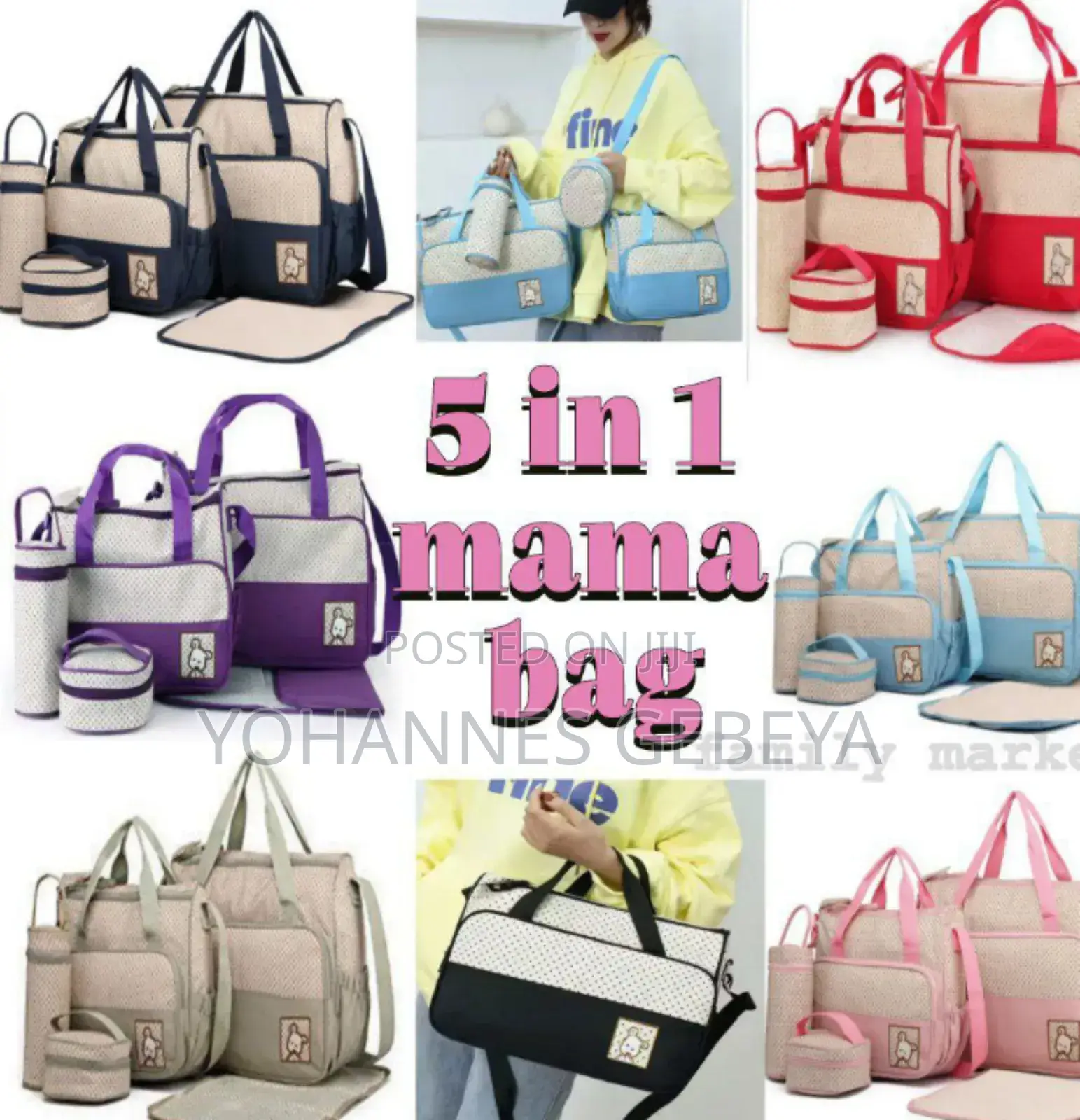 5 in 1 Mama Bag