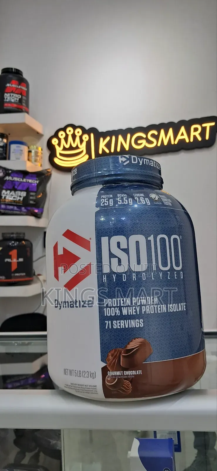 Iso 100 Hydrolyzed Whey Protein Powder (Isodymatize)