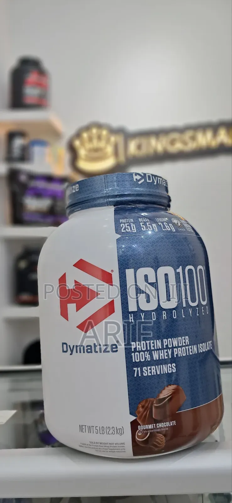 #1 Best Protein Powder Isodmatize