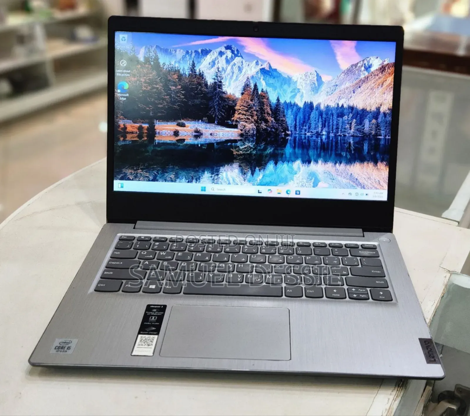 New Laptop Lenovo Ideapad 3 8GB Intel Core I5 SSD 256GB