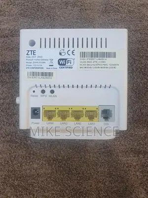 Zte ZXHN-H108n Wireless N300 Adsl2+ Router Modem Copper