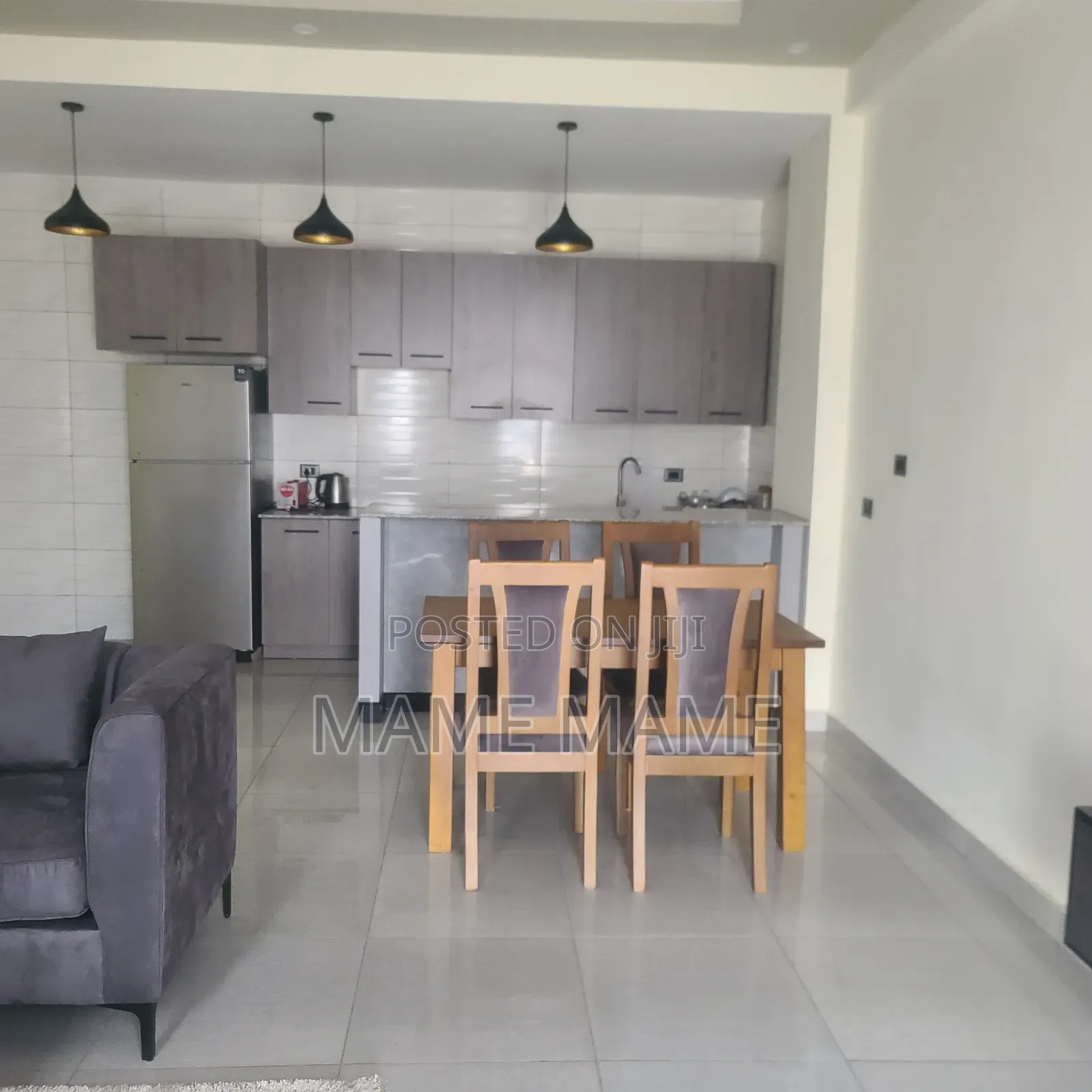 Furnished 2bdrm Apartment in Addis Abeba, Nifas Silk-Lafto for rent
