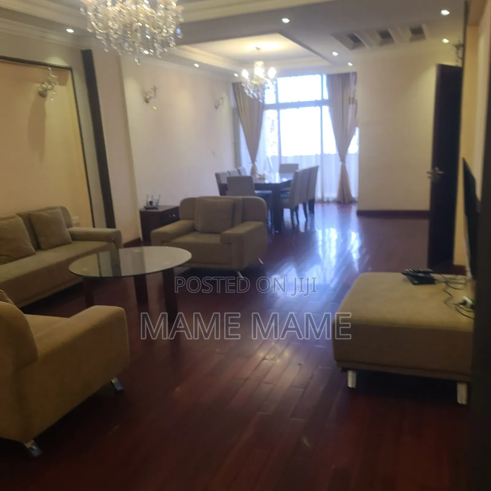 Furnished 3bdrm Apartment in Addis Abeba, Nifas Silk-Lafto for rent