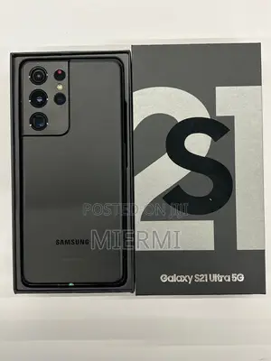 Photo - New Samsung Galaxy S21 Ultra 5G 256 GB Black