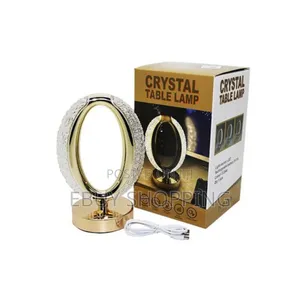 Photo - Capacity: 1000 Mah Rechargeable Crystal Table Lamp