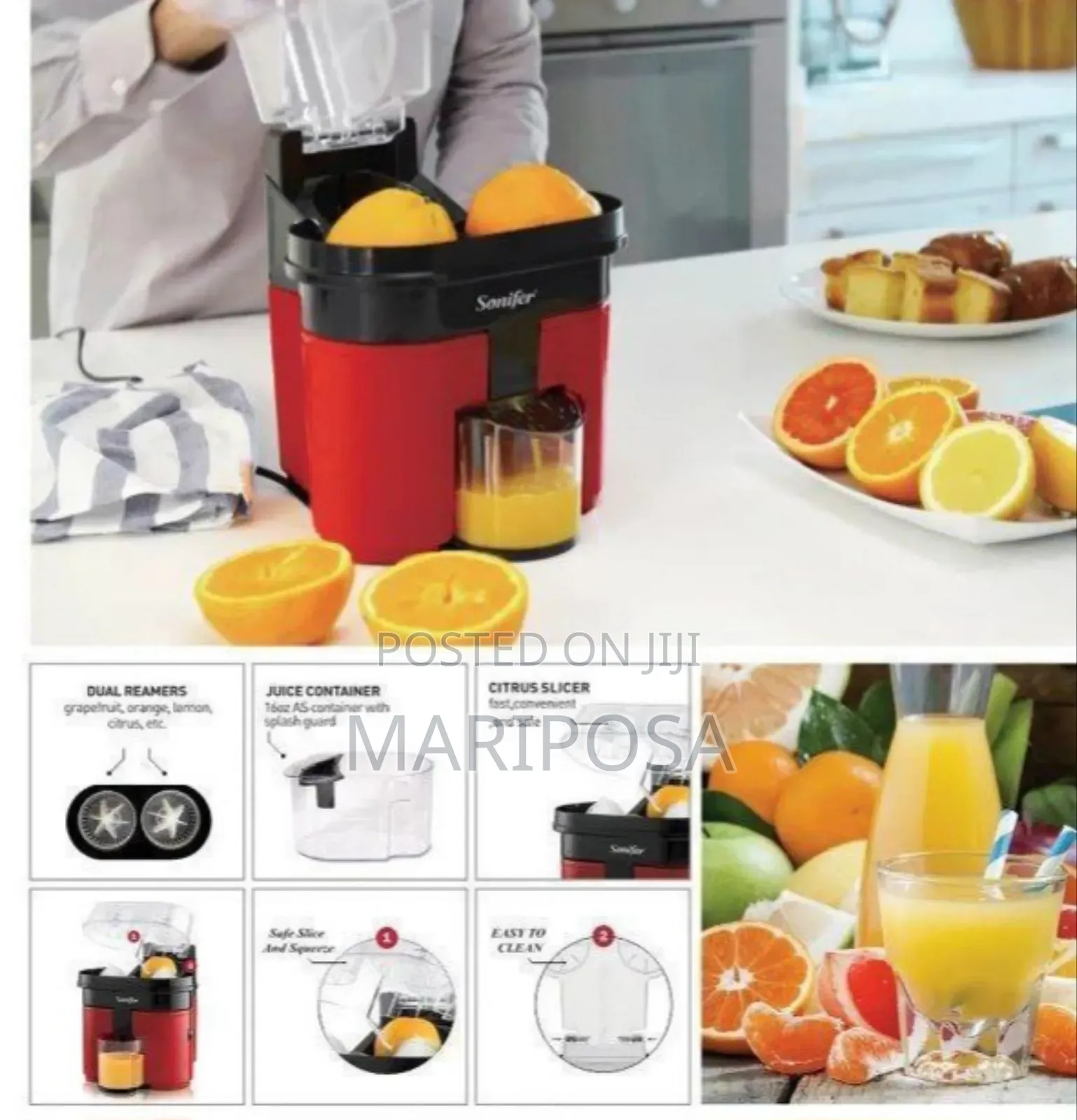 Sonifer Sf-5521 Double Juicer