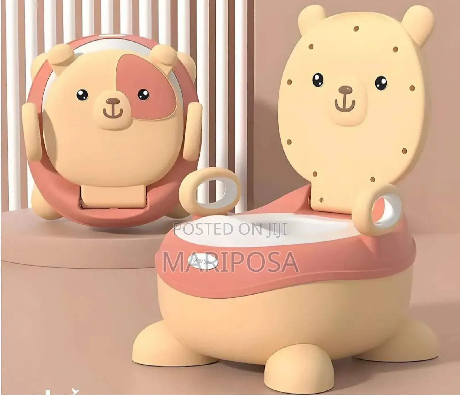 Cute Bear-Themed Baby Potty Training Seat