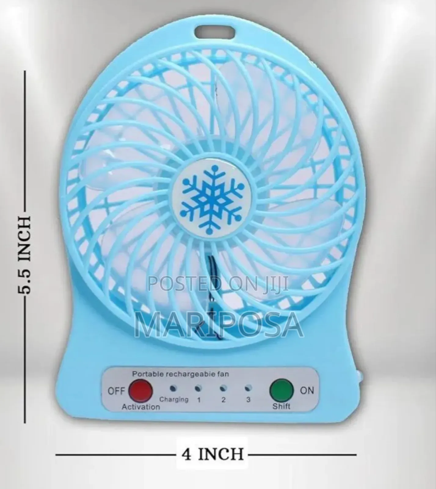 Mini Portable Multifunctional Rechargeable Fan