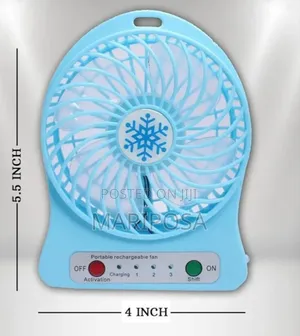 Mini Portable Multifunctional Rechargeable Fan
